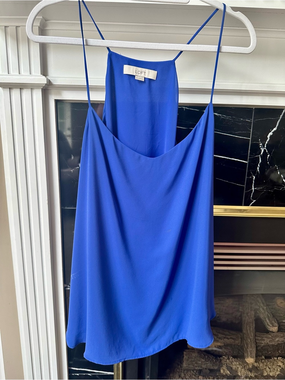 LOFT Cobalt Blue Spaghetti Strap Top